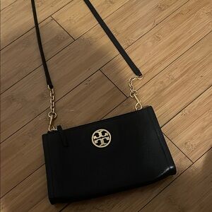 Black Tory Burch Carson Crossbody Bag
